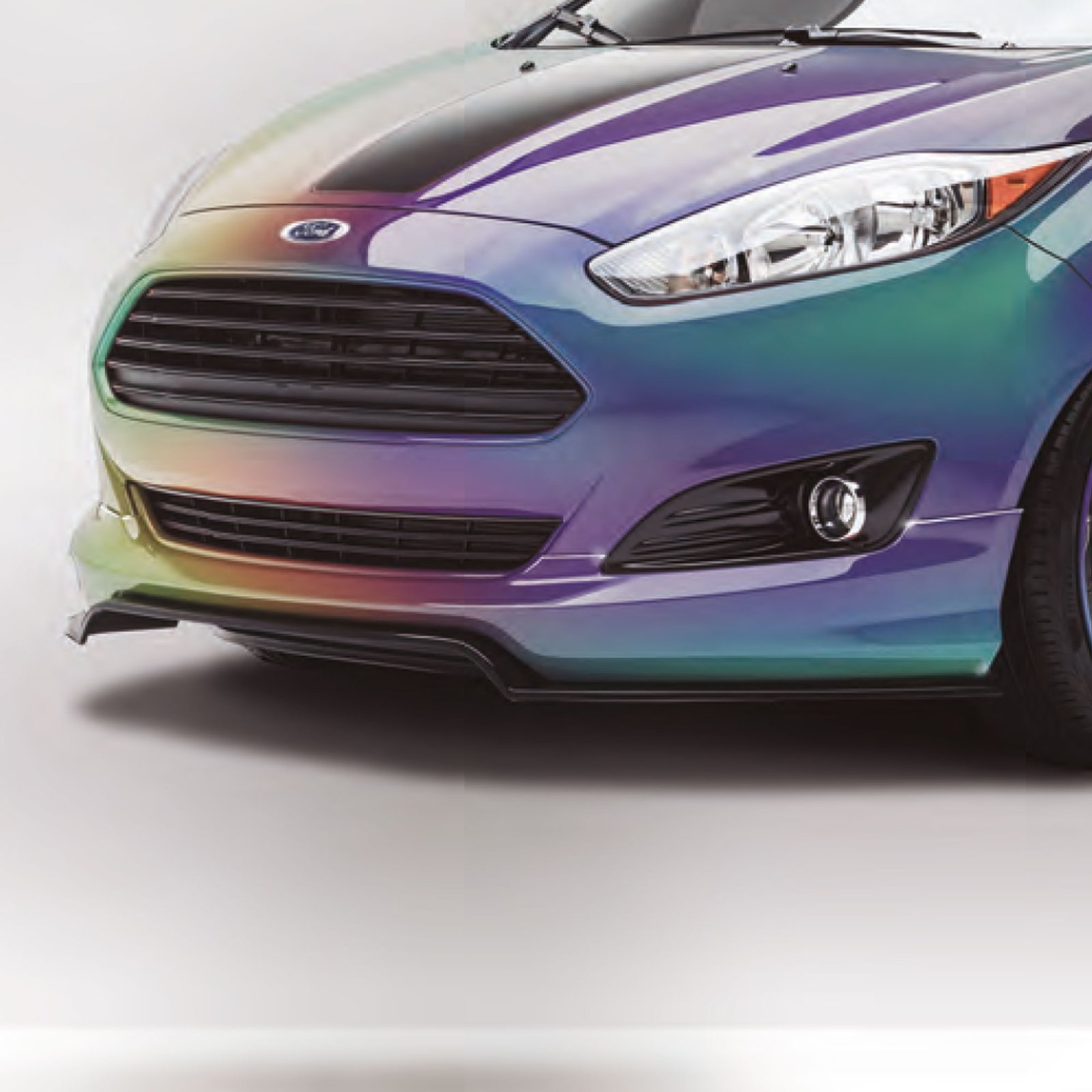 Spoiler Delantero o Lip para Ford Fiesta Sedan/HB (2014-2016)