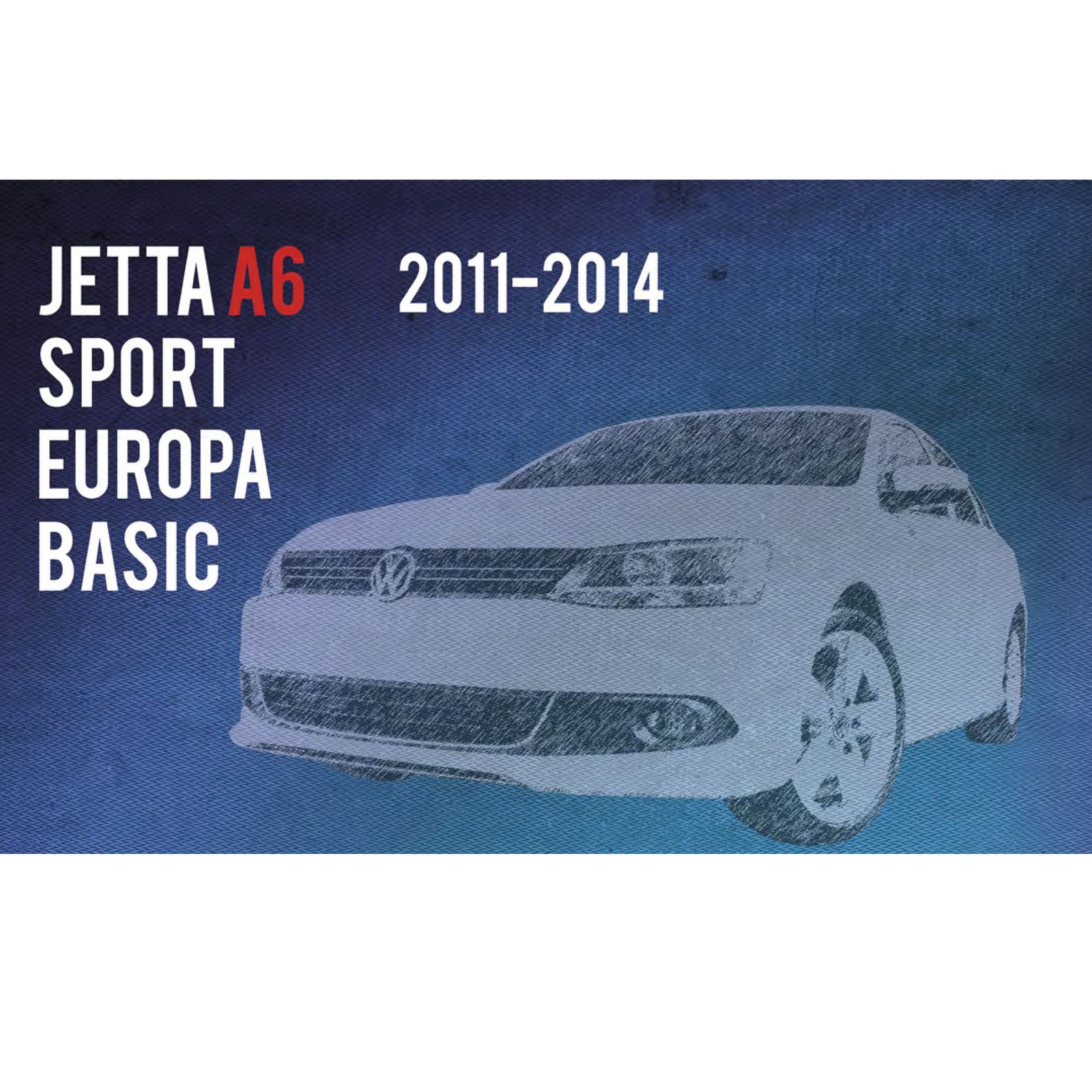 Body Kit con Spoiler Delantero para VW Jetta A6 (2011-2014)