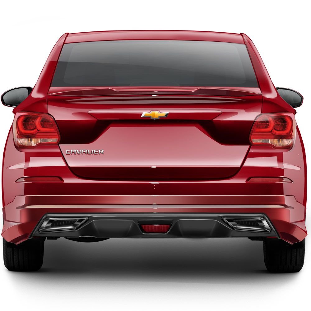 Spoiler Trasero Con Difusor Y Puntas De Escape para Chevrolet Nuevo Cavalier (2017-2020)